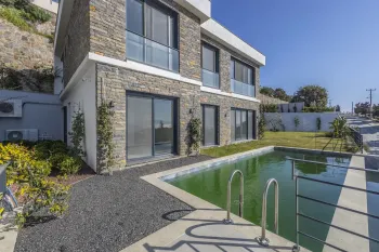 Gumusluk sea view apartments in private complex